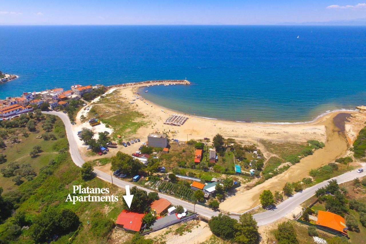 Platanes Apartments Skála Marión Exteriér fotografie